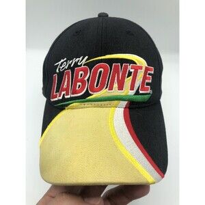 Vintage Terry Labonte Competitors View Hat Cap NASCAR #5 Black Snapback